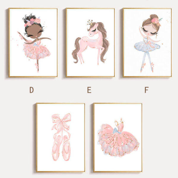 Decoration Baby Girl Room Poster