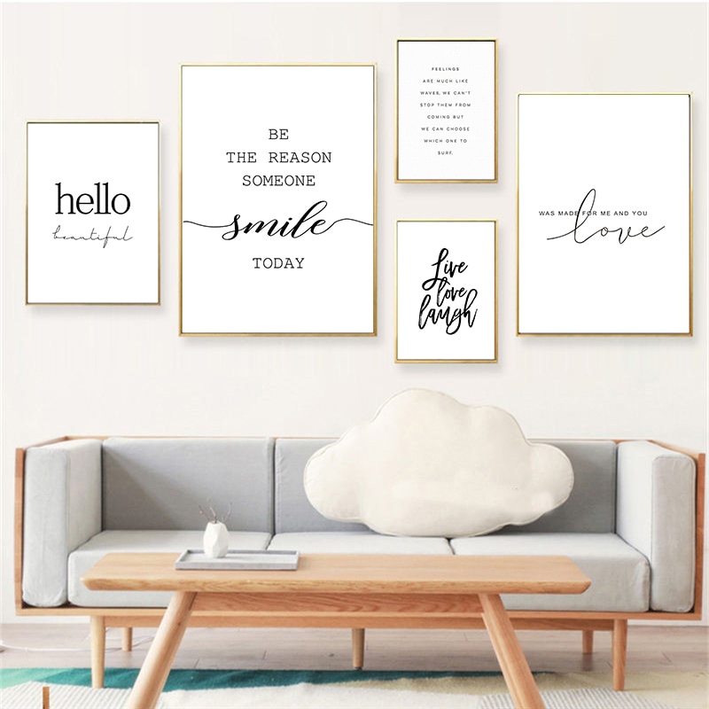 Modern Life Quotes Art Poster