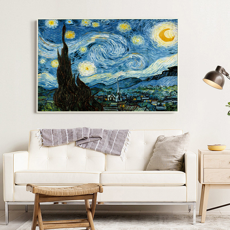 Famous Artists Oil Painting as Wall Posters for Living Room