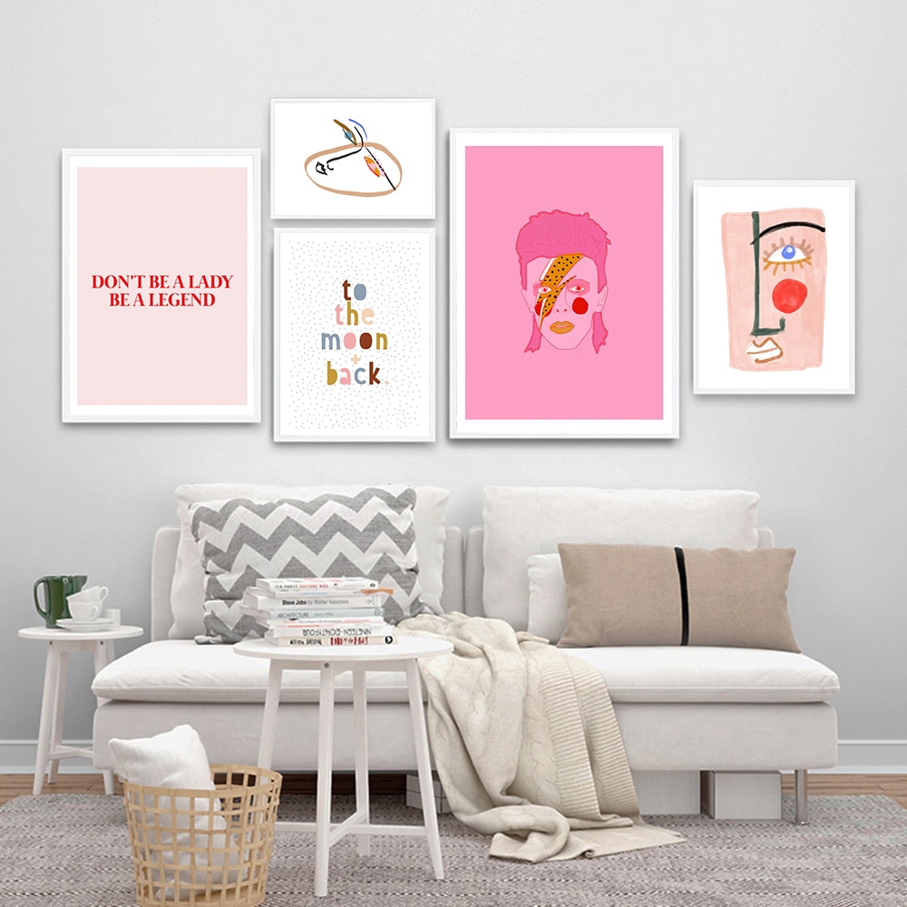 Quotes Canvas Poster Modern Style