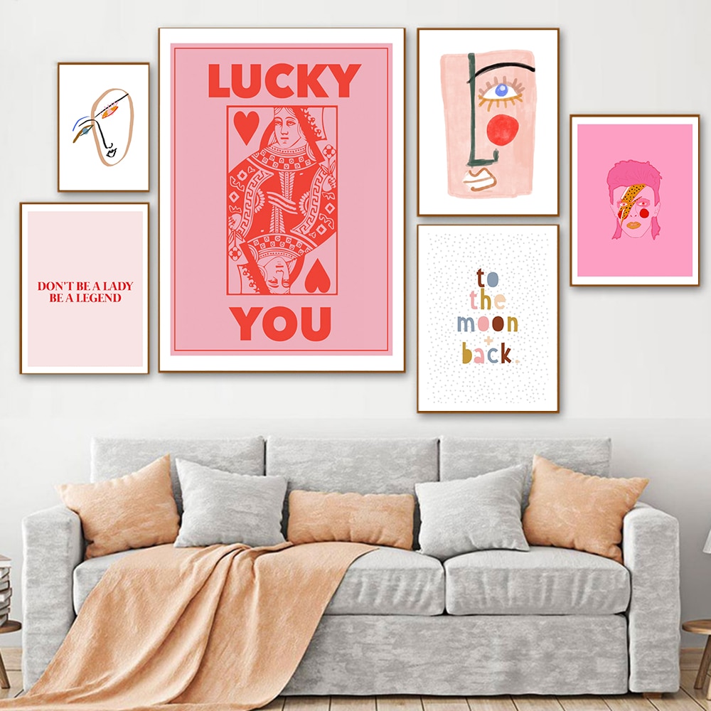 Quotes Canvas Poster Modern Style