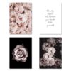 Rose Flowers Canvas Wall Poster