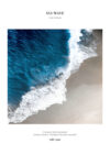 Blue Ocean Wave Landscape Canvas Poster