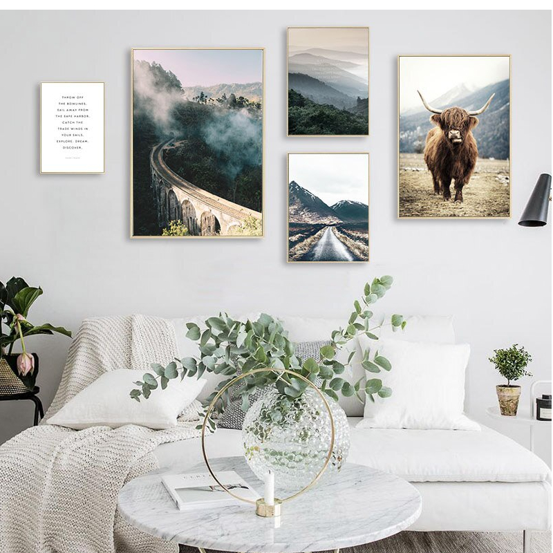 Landscape Themed Canvas Wall Poster